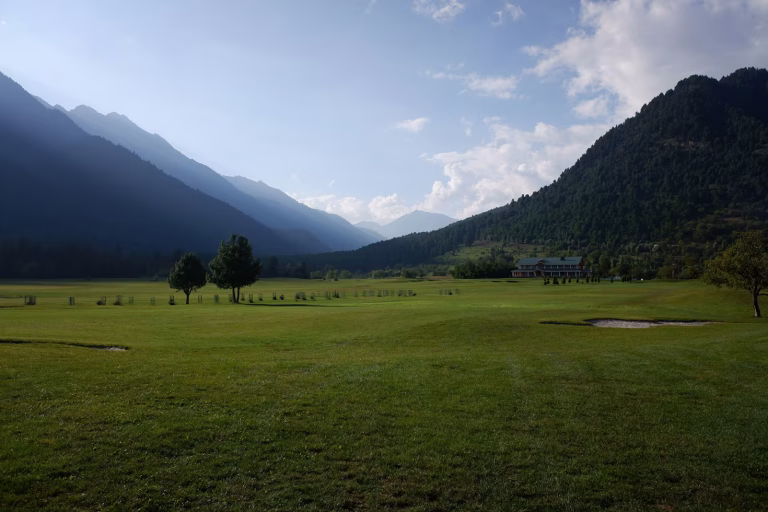 Placeholder golf field