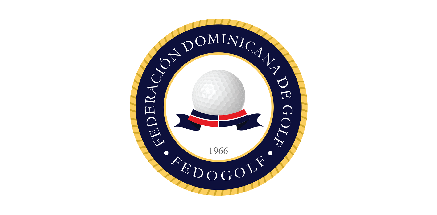 Logo Federaci'on Dominicana de Golf